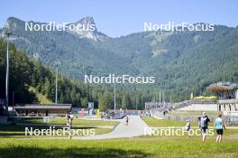 08.09.2023, Ruhpolding, Germany (GER): Venue during mens race - German Championships biathlon, individual men, Ruhpolding (GER). www.nordicfocus.com. © Reichert/NordicFocus. Every downloaded picture is fee-liable.