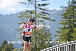 08.09.2023, Ruhpolding, Germany (GER): Julia Tannheimer (GER) - German Championships biathlon, individual women, Ruhpolding (GER). www.nordicfocus.com. © Reichert/NordicFocus. Every downloaded picture is fee-liable.