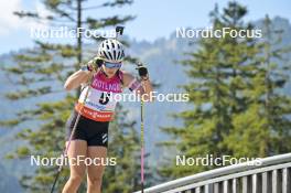 08.09.2023, Ruhpolding, Germany (GER): Iva Moric (GER) - German Championships biathlon, individual women, Ruhpolding (GER). www.nordicfocus.com. © Reichert/NordicFocus. Every downloaded picture is fee-liable.