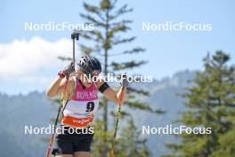 08.09.2023, Ruhpolding, Germany (GER): Lea Meier (SUI) - German Championships biathlon, individual women, Ruhpolding (GER). www.nordicfocus.com. © Reichert/NordicFocus. Every downloaded picture is fee-liable.