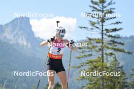 08.09.2023, Ruhpolding, Germany (GER): Amy Baserga (SUI) - German Championships biathlon, individual women, Ruhpolding (GER). www.nordicfocus.com. © Reichert/NordicFocus. Every downloaded picture is fee-liable.