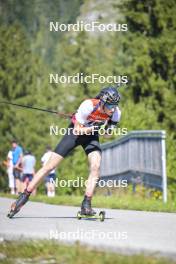 10.09.2023, Ruhpolding, Germany (GER): Domenic Endler (GER) - German Championships biathlon, pursuit men, Ruhpolding (GER). www.nordicfocus.com. © Reichert/NordicFocus. Every downloaded picture is fee-liable.