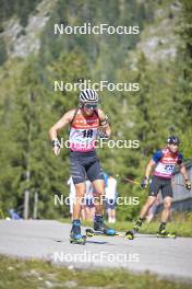 10.09.2023, Ruhpolding, Germany (GER): Darius Lodl (GER) - German Championships biathlon, pursuit men, Ruhpolding (GER). www.nordicfocus.com. © Reichert/NordicFocus. Every downloaded picture is fee-liable.