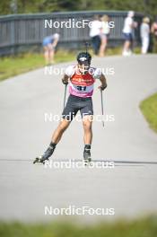 10.09.2023, Ruhpolding, Germany (GER): Joscha Burkhalter (SUI) - German Championships biathlon, pursuit men, Ruhpolding (GER). www.nordicfocus.com. © Reichert/NordicFocus. Every downloaded picture is fee-liable.