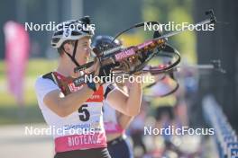 10.09.2023, Ruhpolding, Germany (GER): Justus Strelow (GER) - German Championships biathlon, pursuit men, Ruhpolding (GER). www.nordicfocus.com. © Reichert/NordicFocus. Every downloaded picture is fee-liable.