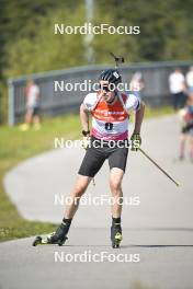 10.09.2023, Ruhpolding, Germany (GER): Johannes Kuehn (GER) - German Championships biathlon, pursuit men, Ruhpolding (GER). www.nordicfocus.com. © Reichert/NordicFocus. Every downloaded picture is fee-liable.