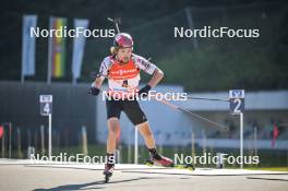 10.09.2023, Ruhpolding, Germany (GER): Jeremy Finello (SUI) - German Championships biathlon, pursuit men, Ruhpolding (GER). www.nordicfocus.com. © Reichert/NordicFocus. Every downloaded picture is fee-liable.
