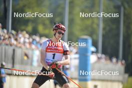 10.09.2023, Ruhpolding, Germany (GER): Benedikt Doll (GER) - German Championships biathlon, pursuit men, Ruhpolding (GER). www.nordicfocus.com. © Reichert/NordicFocus. Every downloaded picture is fee-liable.