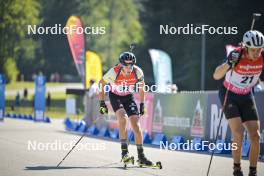 10.09.2023, Ruhpolding, Germany (GER): Benjamin Menz (GER) - German Championships biathlon, pursuit men, Ruhpolding (GER). www.nordicfocus.com. © Reichert/NordicFocus. Every downloaded picture is fee-liable.