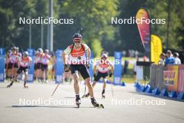 10.09.2023, Ruhpolding, Germany (GER): Johannes Dornhauser (GER) - German Championships biathlon, pursuit men, Ruhpolding (GER). www.nordicfocus.com. © Reichert/NordicFocus. Every downloaded picture is fee-liable.