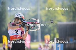 10.09.2023, Ruhpolding, Germany (GER): Sophia Schneider (GER) - German Championships biathlon, pursuit women, Ruhpolding (GER). www.nordicfocus.com. © Reichert/NordicFocus. Every downloaded picture is fee-liable.