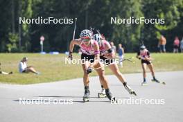 10.09.2023, Ruhpolding, Germany (GER): Sophia Schneider (GER) - German Championships biathlon, pursuit women, Ruhpolding (GER). www.nordicfocus.com. © Reichert/NordicFocus. Every downloaded picture is fee-liable.