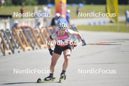 10.09.2023, Ruhpolding, Germany (GER): Lydia Hiernickel (SUI) - German Championships biathlon, pursuit women, Ruhpolding (GER). www.nordicfocus.com. © Reichert/NordicFocus. Every downloaded picture is fee-liable.