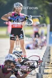 10.09.2023, Ruhpolding, Germany (GER): Julia Kink (GER) - German Championships biathlon, pursuit women, Ruhpolding (GER). www.nordicfocus.com. © Reichert/NordicFocus. Every downloaded picture is fee-liable.