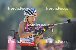 10.09.2023, Ruhpolding, Germany (GER): Janina Hettich-Walz (GER) - German Championships biathlon, pursuit women, Ruhpolding (GER). www.nordicfocus.com. © Reichert/NordicFocus. Every downloaded picture is fee-liable.