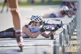 10.09.2023, Ruhpolding, Germany (GER): Juliane Fruehwirt (GER) - German Championships biathlon, pursuit women, Ruhpolding (GER). www.nordicfocus.com. © Reichert/NordicFocus. Every downloaded picture is fee-liable.