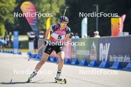 10.09.2023, Ruhpolding, Germany (GER): Janina Hettich-Walz (GER) - German Championships biathlon, pursuit women, Ruhpolding (GER). www.nordicfocus.com. © Reichert/NordicFocus. Every downloaded picture is fee-liable.
