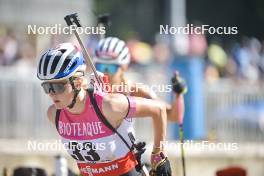 10.09.2023, Ruhpolding, Germany (GER): Alessia Laager (SUI) - German Championships biathlon, pursuit women, Ruhpolding (GER). www.nordicfocus.com. © Reichert/NordicFocus. Every downloaded picture is fee-liable.