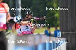 09.09.2023, Ruhpolding, Germany (GER): Danilo Riethmueller (GER) - German Championships biathlon, sprint men, Ruhpolding (GER). www.nordicfocus.com. © Reichert/NordicFocus. Every downloaded picture is fee-liable.