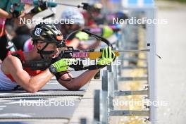 09.09.2023, Ruhpolding, Germany (GER): Erik Hafenmair (GER) - German Championships biathlon, sprint men, Ruhpolding (GER). www.nordicfocus.com. © Reichert/NordicFocus. Every downloaded picture is fee-liable.