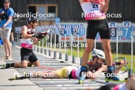 09.09.2023, Ruhpolding, Germany (GER): Joscha Burkhalter (SUI) - German Championships biathlon, sprint men, Ruhpolding (GER). www.nordicfocus.com. © Reichert/NordicFocus. Every downloaded picture is fee-liable.