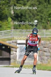 09.09.2023, Ruhpolding, Germany (GER): Adrian Franz (GER) - German Championships biathlon, sprint men, Ruhpolding (GER). www.nordicfocus.com. © Reichert/NordicFocus. Every downloaded picture is fee-liable.
