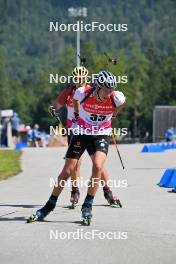 09.09.2023, Ruhpolding, Germany (GER): Franz Schaser (GER) - German Championships biathlon, sprint men, Ruhpolding (GER). www.nordicfocus.com. © Reichert/NordicFocus. Every downloaded picture is fee-liable.