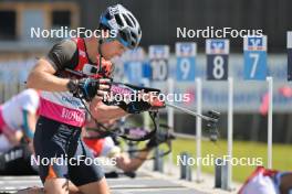 09.09.2023, Ruhpolding, Germany (GER): Jonas Hartmann (GER) - German Championships biathlon, sprint men, Ruhpolding (GER). www.nordicfocus.com. © Reichert/NordicFocus. Every downloaded picture is fee-liable.