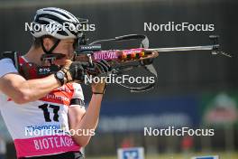 09.09.2023, Ruhpolding, Germany (GER): Justus Strelow (GER) - German Championships biathlon, sprint men, Ruhpolding (GER). www.nordicfocus.com. © Reichert/NordicFocus. Every downloaded picture is fee-liable.