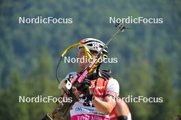 09.09.2023, Ruhpolding, Germany (GER): David Zobel (GER) - German Championships biathlon, sprint men, Ruhpolding (GER). www.nordicfocus.com. © Reichert/NordicFocus. Every downloaded picture is fee-liable.