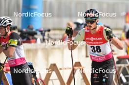 09.09.2023, Ruhpolding, Germany (GER): Benjamin Menz (GER) - German Championships biathlon, sprint men, Ruhpolding (GER). www.nordicfocus.com. © Reichert/NordicFocus. Every downloaded picture is fee-liable.