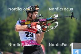 09.09.2023, Ruhpolding, Germany (GER): Philipp Horn (GER) - German Championships biathlon, sprint men, Ruhpolding (GER). www.nordicfocus.com. © Reichert/NordicFocus. Every downloaded picture is fee-liable.