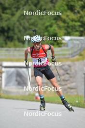 09.09.2023, Ruhpolding, Germany (GER): Iven Hickmann (GER) - German Championships biathlon, sprint men, Ruhpolding (GER). www.nordicfocus.com. © Reichert/NordicFocus. Every downloaded picture is fee-liable.