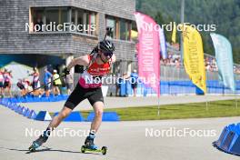09.09.2023, Ruhpolding, Germany (GER): Gion Stalder (SUI) - German Championships biathlon, sprint men, Ruhpolding (GER). www.nordicfocus.com. © Reichert/NordicFocus. Every downloaded picture is fee-liable.