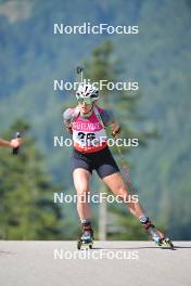 09.09.2023, Ruhpolding, Germany (GER): Lydia Hiernickel (SUI) - German Championships biathlon, sprint women, Ruhpolding (GER). www.nordicfocus.com. © Reichert/NordicFocus. Every downloaded picture is fee-liable.