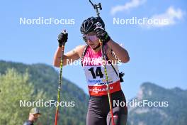 09.09.2023, Ruhpolding, Germany (GER): Nathalie Keller (GER) - German Championships biathlon, sprint women, Ruhpolding (GER). www.nordicfocus.com. © Reichert/NordicFocus. Every downloaded picture is fee-liable.
