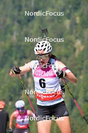 09.09.2023, Ruhpolding, Germany (GER): Juliane Fruehwirt (GER) - German Championships biathlon, sprint women, Ruhpolding (GER). www.nordicfocus.com. © Reichert/NordicFocus. Every downloaded picture is fee-liable.