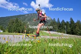 09.09.2023, Ruhpolding, Germany (GER): Charlotte Gallbronner (GER) - German Championships biathlon, sprint women, Ruhpolding (GER). www.nordicfocus.com. © Reichert/NordicFocus. Every downloaded picture is fee-liable.