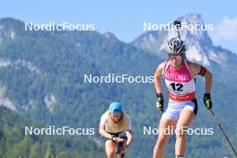 09.09.2023, Ruhpolding, Germany (GER): Stefanie Boehler (GER), Alina Nussbicker (GER), (l-r) - German Championships biathlon, sprint women, Ruhpolding (GER). www.nordicfocus.com. © Reichert/NordicFocus. Every downloaded picture is fee-liable.
