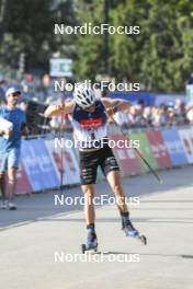 02.09.2023, Annecy, France (FRA): Theo Schely (FRA) - Martin Fourcade Nordic Festival, Annecy (FRA). www.nordicfocus.com. © Authamayou/NordicFocus. Every downloaded picture is fee-liable.