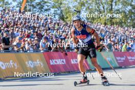 02.09.2023, Annecy, France (FRA): Tommaso Giacomel (ITA) - Martin Fourcade Nordic Festival, Annecy (FRA). www.nordicfocus.com. © Manzoni/NordicFocus. Every downloaded picture is fee-liable.