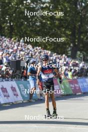 02.09.2023, Annecy, France (FRA): Quentin Fillon-Maillet (FRA) - Martin Fourcade Nordic Festival, Annecy (FRA). www.nordicfocus.com. © Authamayou/NordicFocus. Every downloaded picture is fee-liable.