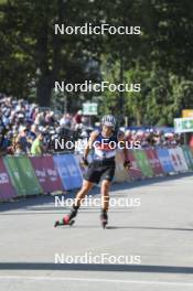 02.09.2023, Annecy, France (FRA): Tommaso Giacomel (ITA) - Martin Fourcade Nordic Festival, Annecy (FRA). www.nordicfocus.com. © Authamayou/NordicFocus. Every downloaded picture is fee-liable.