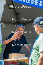 01.09.2023, Annecy, France (FRA): Juerg Capol (SUI, Lenzerheide Stand - Martin Fourcade Nordic Festival, Annecy (FRA). www.nordicfocus.com. © Authamayou/NordicFocus. Every downloaded picture is fee-liable.
