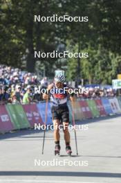 02.09.2023, Annecy, France (FRA): Tommaso Giacomel (ITA) - Martin Fourcade Nordic Festival, Annecy (FRA). www.nordicfocus.com. © Authamayou/NordicFocus. Every downloaded picture is fee-liable.