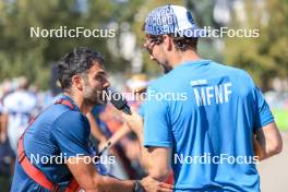 02.09.2023, Annecy, France (FRA): Simon Fourcade (FRA) - Martin Fourcade Nordic Festival, Annecy (FRA). www.nordicfocus.com. © Manzoni/NordicFocus. Every downloaded picture is fee-liable.