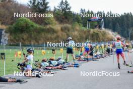 17.09.2023, La Feclaz, France (FRA): Cloe Canet (FRA) - Biathlon Samse Summer Tour, individual, La Feclaz (FRA). www.nordicfocus.com. © Manzoni/NordicFocus. Every downloaded picture is fee-liable.