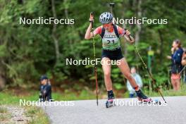17.09.2023, La Feclaz, France (FRA): Elsa Bouillet (FRA) - Biathlon Samse Summer Tour, individual, La Feclaz (FRA). www.nordicfocus.com. © Manzoni/NordicFocus. Every downloaded picture is fee-liable.