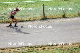 17.09.2023, La Feclaz, France (FRA): Lena Brun (FRA) - Biathlon Samse Summer Tour, individual, La Feclaz (FRA). www.nordicfocus.com. © Manzoni/NordicFocus. Every downloaded picture is fee-liable.