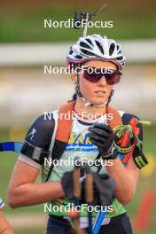 17.09.2023, La Feclaz, France (FRA): Clemence Lepouriel (FRA) - Biathlon Samse Summer Tour, individual, La Feclaz (FRA). www.nordicfocus.com. © Manzoni/NordicFocus. Every downloaded picture is fee-liable.